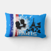 私はパリを愛します ランバークッション (裏面)