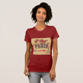 私はパリを愛します Tシャツ (正面フル)