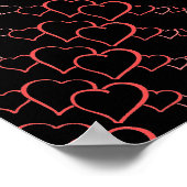 私はパリエッフェルタワーのポスターが大好き ポスター (角)