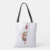 私はパレスチナが大好き故郷パレスチナの地図 トートバッグ (裏面)