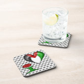 私はパレスチナが大好き コースター (右側)