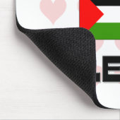 私はパレスチナを愛します マウスパッド (コーナー)