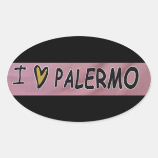 私はパレルモデザイン 楕円形シール