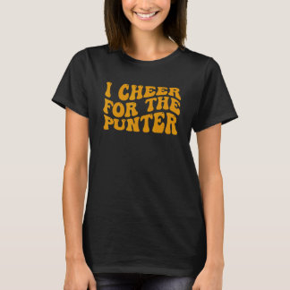私はパンターのグルービーフットボールインスパイアのセーのための応援 Tシャツ