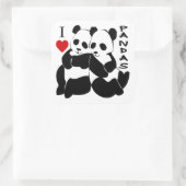 私はパンダが大好き スクエアシール (バッグ)