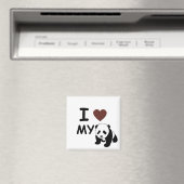 私はパンダが大好き マグネット (インサイチュ (食洗機))