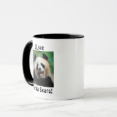 私はパンダベアーズが大好き マグカップ (正面左)