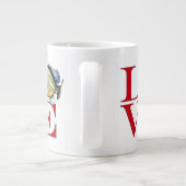 私はパンフィッシュが大好き ジャンボコーヒーマグカップ (裏面)