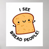私はパン人の映画おもしろい引用文パンを見る ポスター (正面)
