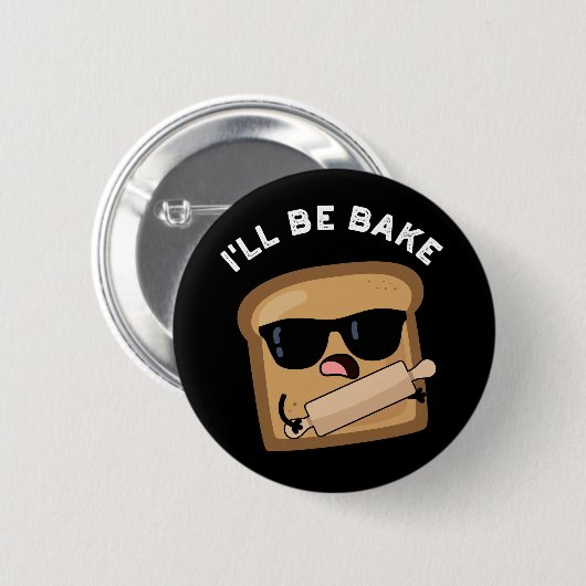 私はパン映画おもしろいプンダークBGを焼く 缶バッジ (正面&裏面)