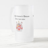 私はパーキンソン病を有し、彼に私の物があります フロストグラスビールジョッキ (正面左)