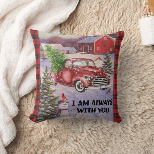 私はパーソナライズされたいつもあなたと一緒にいる包括的な（鳥）ショウジョウコウカンチョウ クッション (ブランケット)