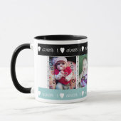 私はパーソナライズされたおじいちゃんマグが大好き マグカップ (左)