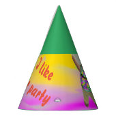 私はパーティーが好き – パーティー帽子 パーティーハット (左)