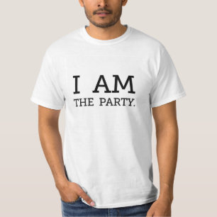 私はパーティーです Tシャツ