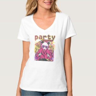 私はパーティーの始動機です Tシャツ