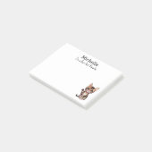 私はパーフェクト災害だ、猫の母おもしろいさパーソナライズされた ポストイット (アングル)