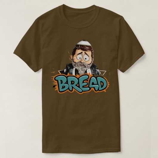 私はパ恋しく思スソーバーNo Challah Matzahのためのパンのコーザー Tシャツ (デザイン正面)