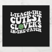 私はパ教えッチディスコのボールの中で最もキュートなクローバー ビールラベル (シングルラベル)