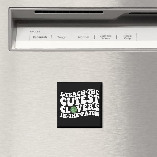 私はパ教えッチディスコのボールの中で最もキュートなクローバー マグネット (インサイチュ (食洗機))