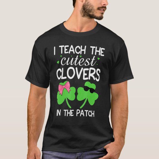 私はパ教えッチSt patricks dayで最も可愛いC Tシャツ (正面)