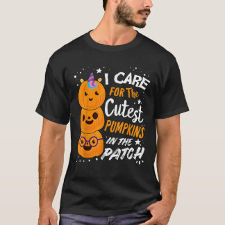 私はパ気にッチナースで一番可愛いカボチャのために Tシャツ