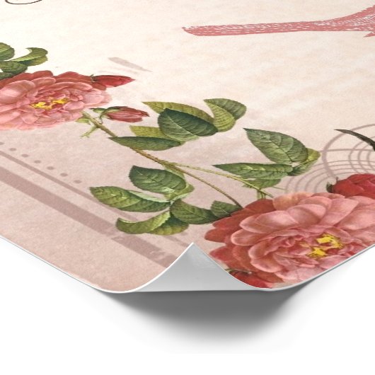 私はパ生まれリに住んでいた ポスター (角)