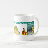 私はヒキガエルのマグです コーヒーマグカップ (正面右)