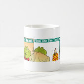 私はヒキガエルのマグです コーヒーマグカップ (中央)