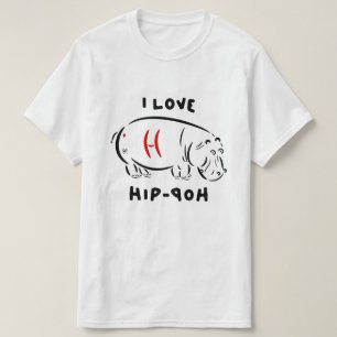 私はヒップホップが大好きです! Tシャツ