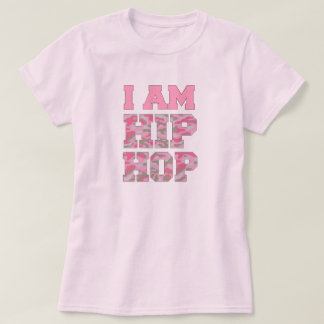 私はヒップホップカモフラージュTシャツ Tシャツ