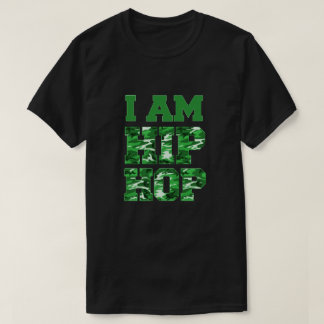 私はヒップホップカモフラージュTシャツ Tシャツ