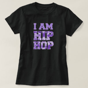 私はヒップホップカモフラージュTシャツ Tシャツ