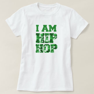私はヒップホップカモフラージュTシャツ Tシャツ