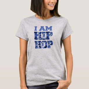 私はヒップホップカモフラージュTシャツ Tシャツ
