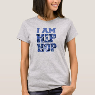 私はヒップホップカモフラージュTシャツ Tシャツ
