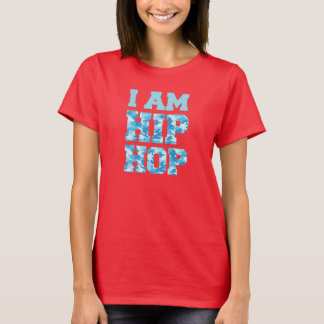 私はヒップホップカモフラージュTシャツ Tシャツ