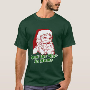 私はヒト属にHo置きました Tシャツ