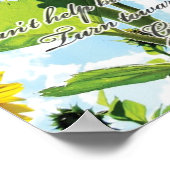 私はヒマワリのようである ポスター (角)