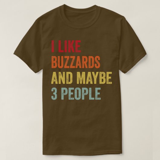 私はヒメコンドルが3人も好きだ Tシャツ (デザイン正面)