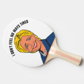私はヒラリー感じを疲れさせることはない 卓球ラケット (横)
