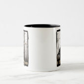 私はビグ信じフット生きる ツートーンマグカップ (中央)