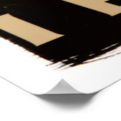 私はビグ信じフット生きる ポスター (角)