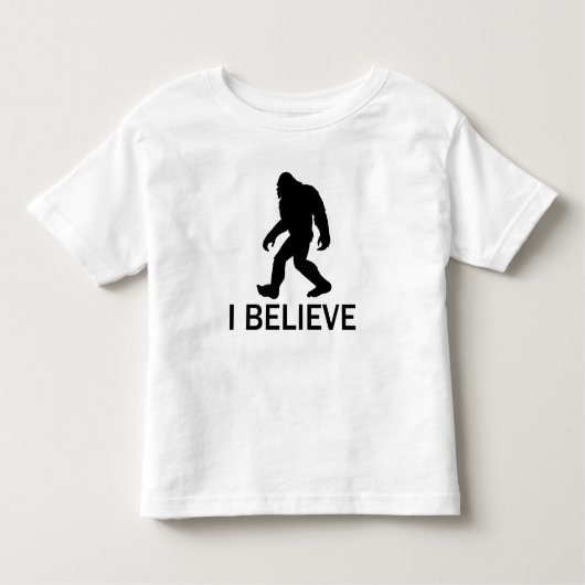 私はビグ信じフトに トドラーTシャツ (正面)