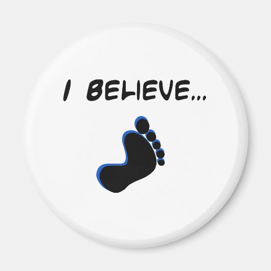 私はビグ信じフトに マグネット (正面)