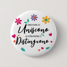 「私はビソグニci uniscono」 缶バッジ