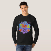 私はビタミン海グラフィックテーマが必要 Tシャツ (正面フル)