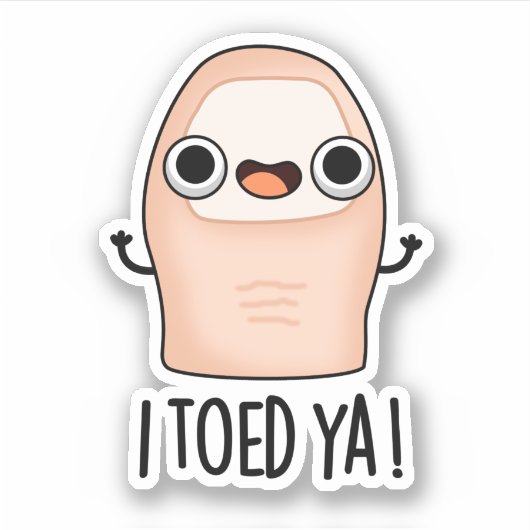 私はビッグおもしろいトープンを歩いた シール (正面)