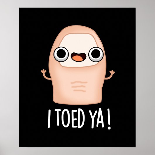 私はビッグおもしろいトープンを歩いた ポスター (正面)