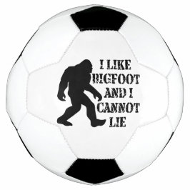 私はビッグフットが好きで嘘をつけない サッカーボール